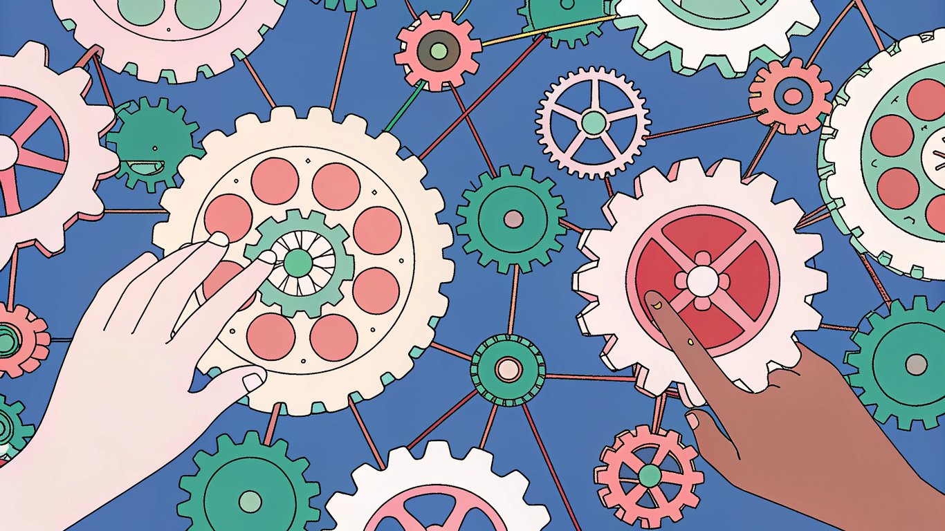 Illustration of a well-functioning content workflow.