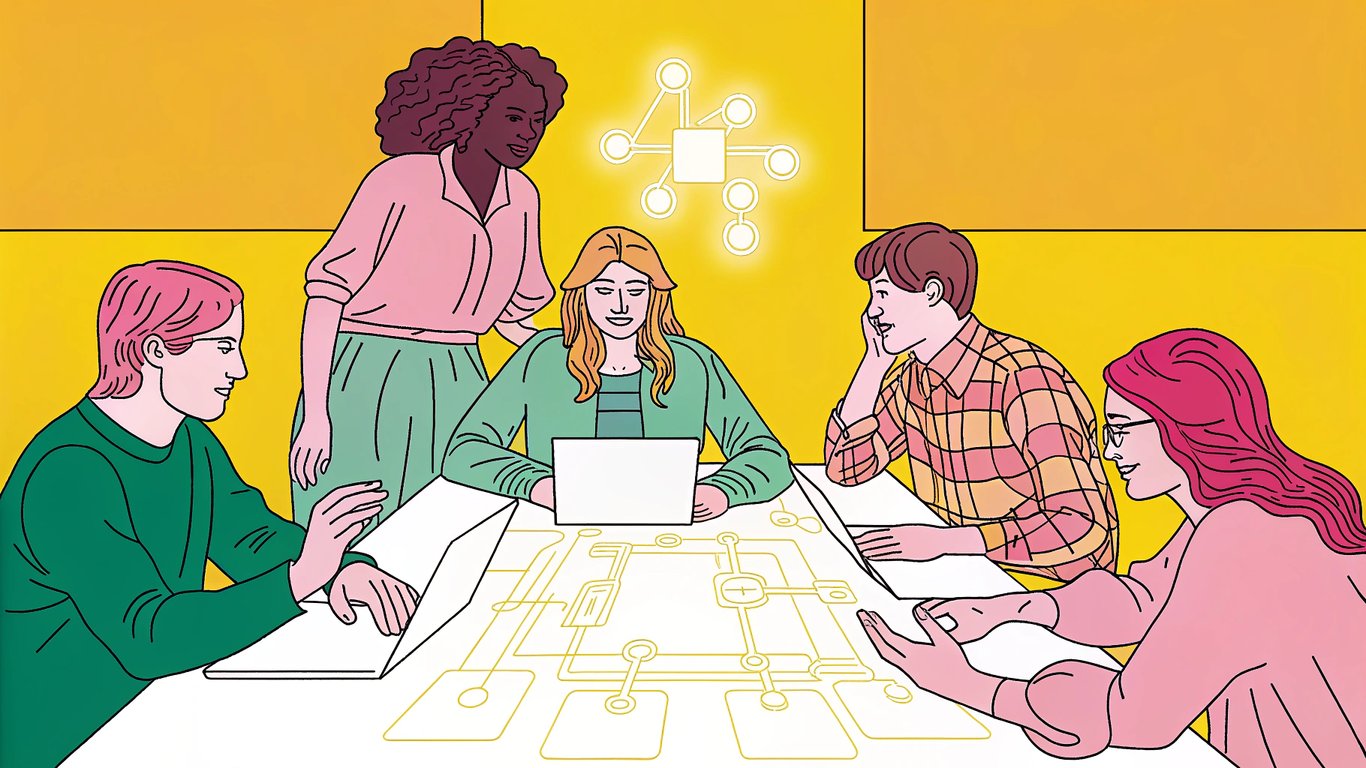 Team collaboration with integrated AI tools