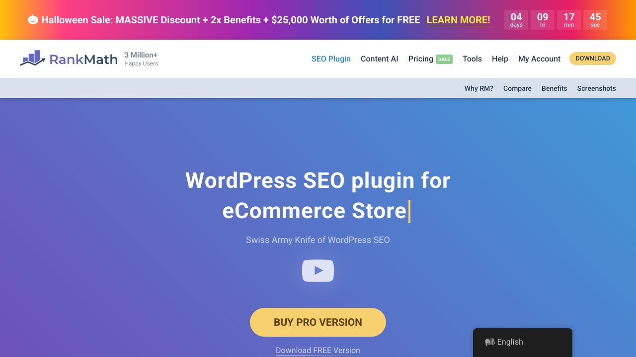 Screenshot of the Rank Math SEO plugin interface within WordPress, displaying options for configuring schema markup.