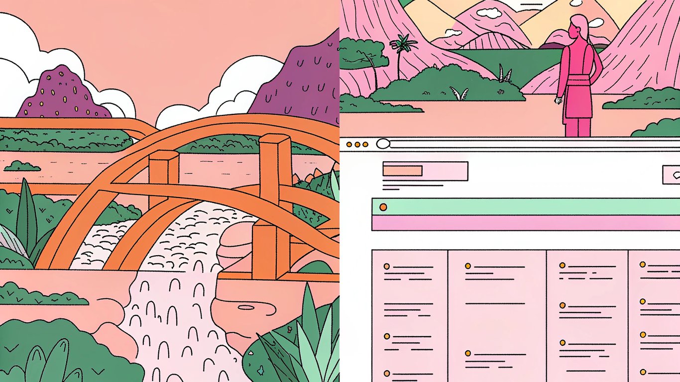 Illustration of schema markup acting as a translator, converting website content into structured data for search engines to display as rich results.
