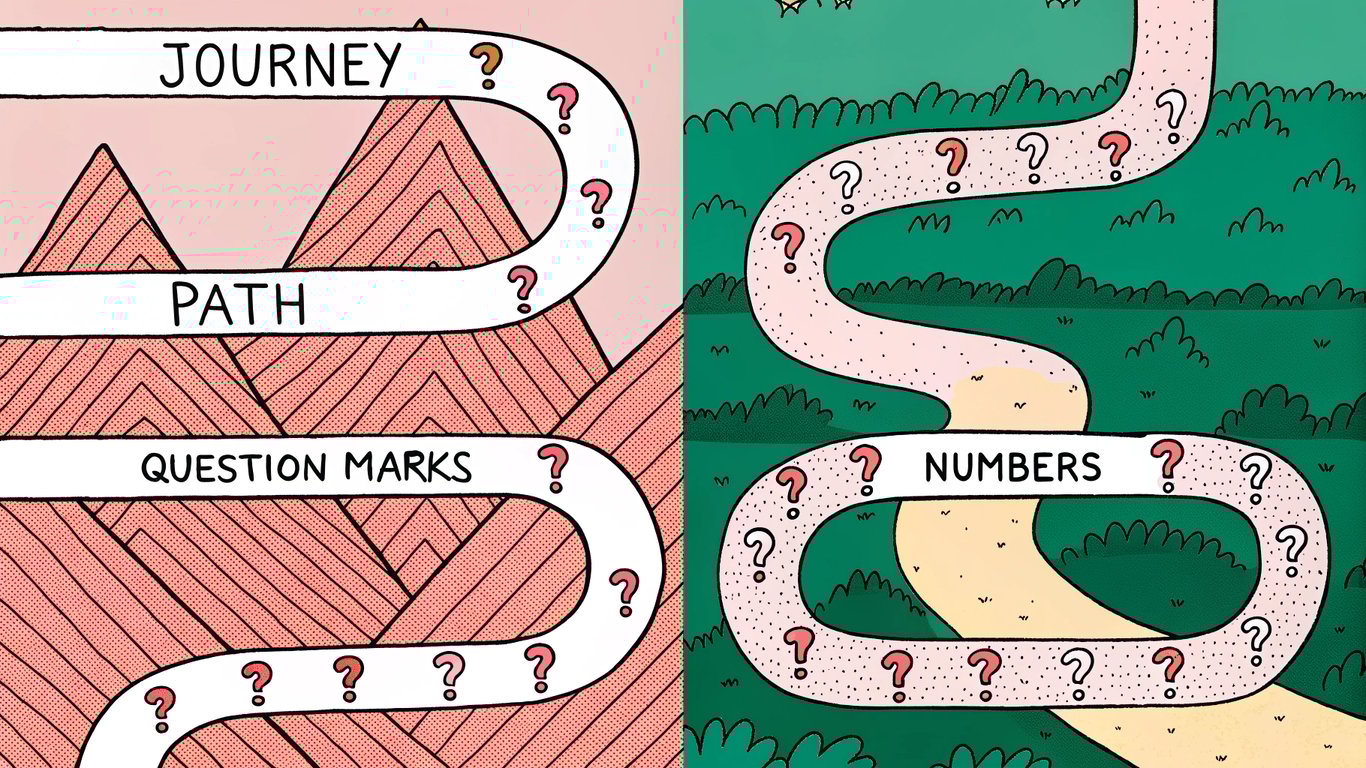 A visual comparison of a confusing, numeric URL path versus a clear, descriptive URL path leading to content.