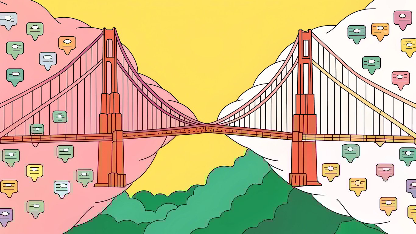 A bridge connecting a WordPress dashboard to external AI servers, illustrating how plugins link them.