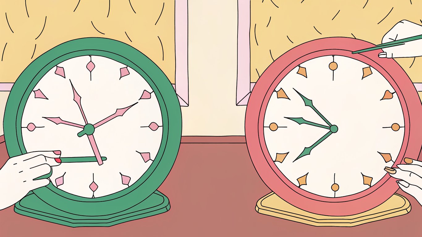 A visual contrasting a chaotic, time-consuming editing process with a smooth, efficient final polish.