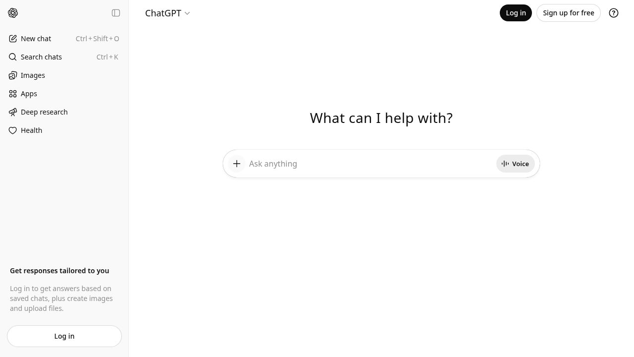 ChatGPT interface displaying a conversation with an AI assistant generating text.