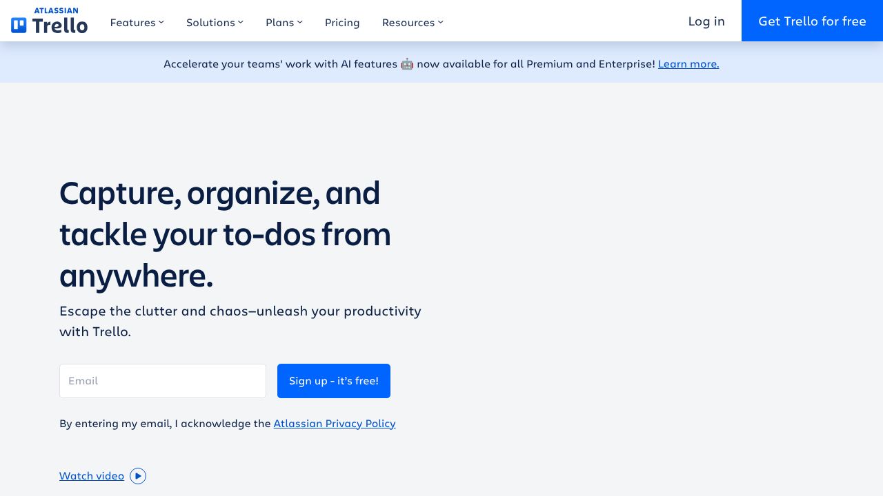 Trello project management interface showing multiple content cards on a board.