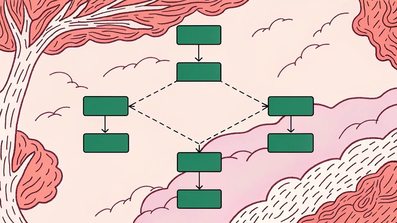 A decision tree flowchart for validating new content tags.